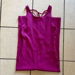 Gymshark Magenta Strappy One-Piece Shapewear